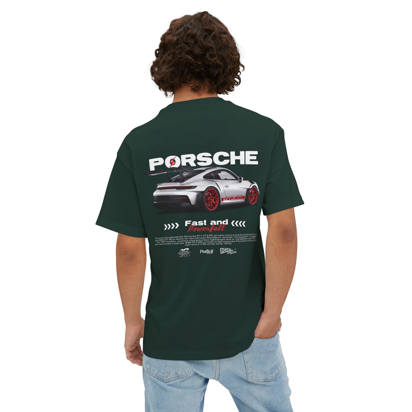 PORSCHE 911 - Unisex Heavyweight Oversized T-Shirt