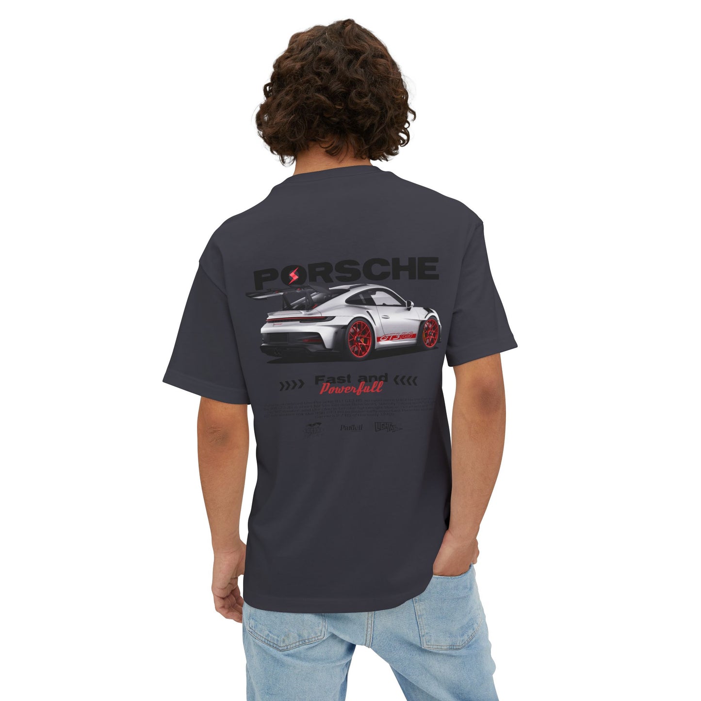PORSCHE 911 - Unisex Heavyweight Oversized T-Shirt