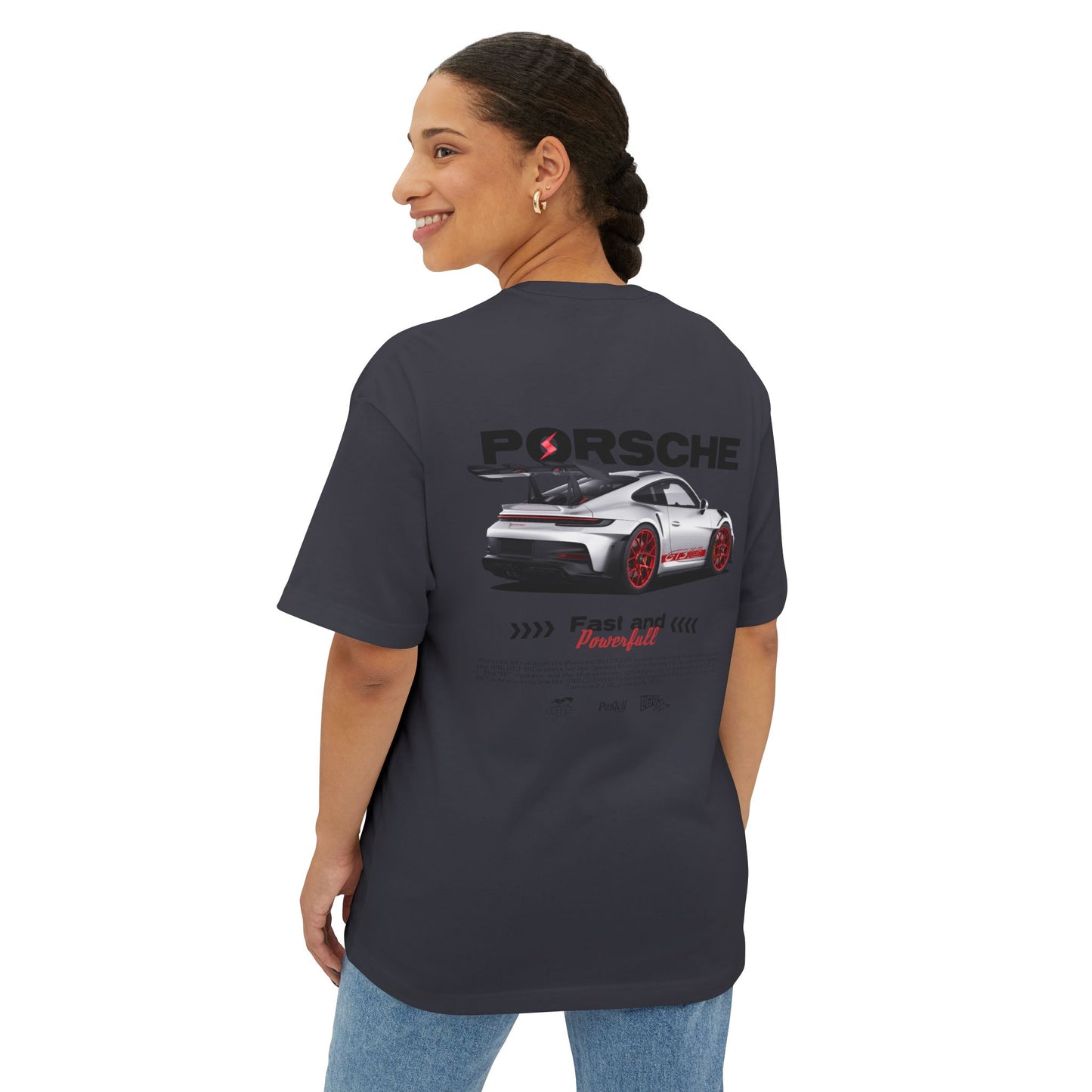 PORSCHE 911 - Unisex Heavyweight Oversized T-Shirt