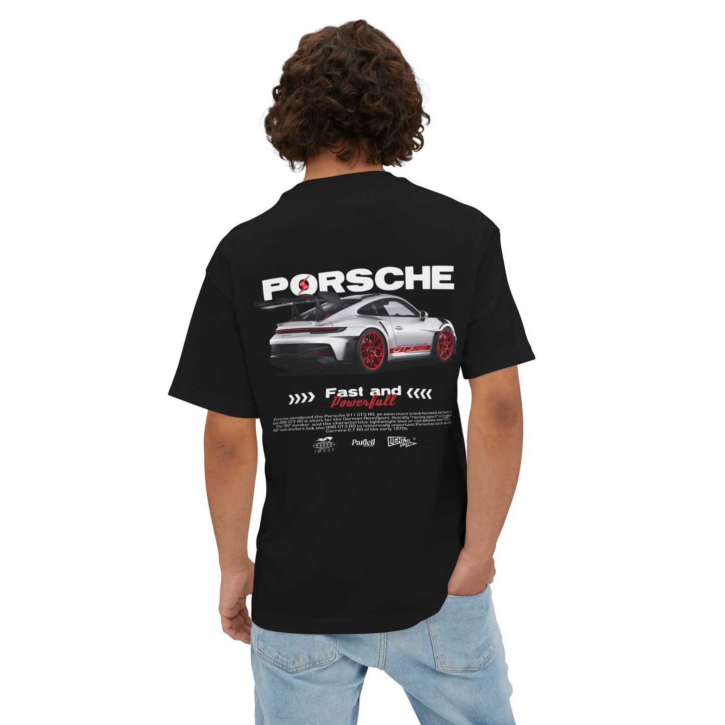 PORSCHE 911 - Unisex Heavyweight Oversized T-Shirt