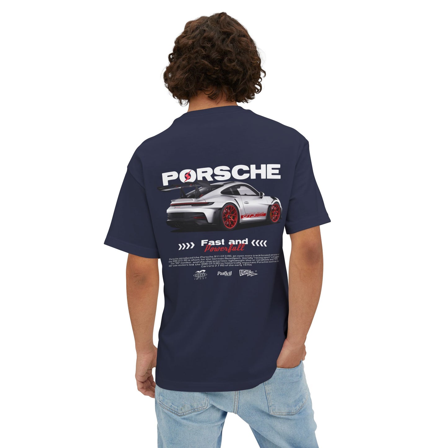PORSCHE 911 - Unisex Heavyweight Oversized T-Shirt