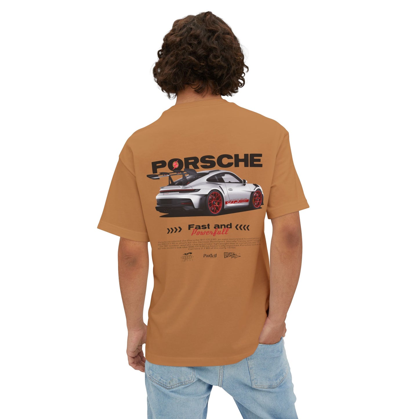 PORSCHE 911 - Unisex Heavyweight Oversized T-Shirt