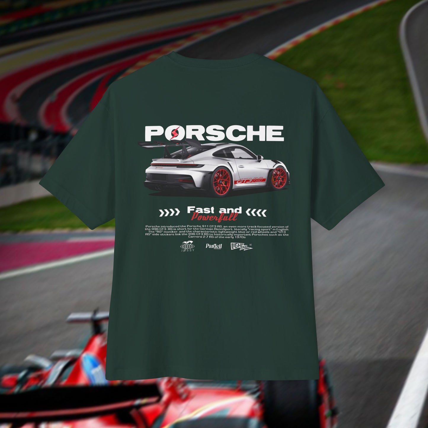PORSCHE 911 - Unisex Heavyweight Oversized T-Shirt