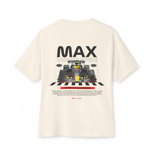 Max Verstappen - Unisex Heavyweight Oversized T-Shirt