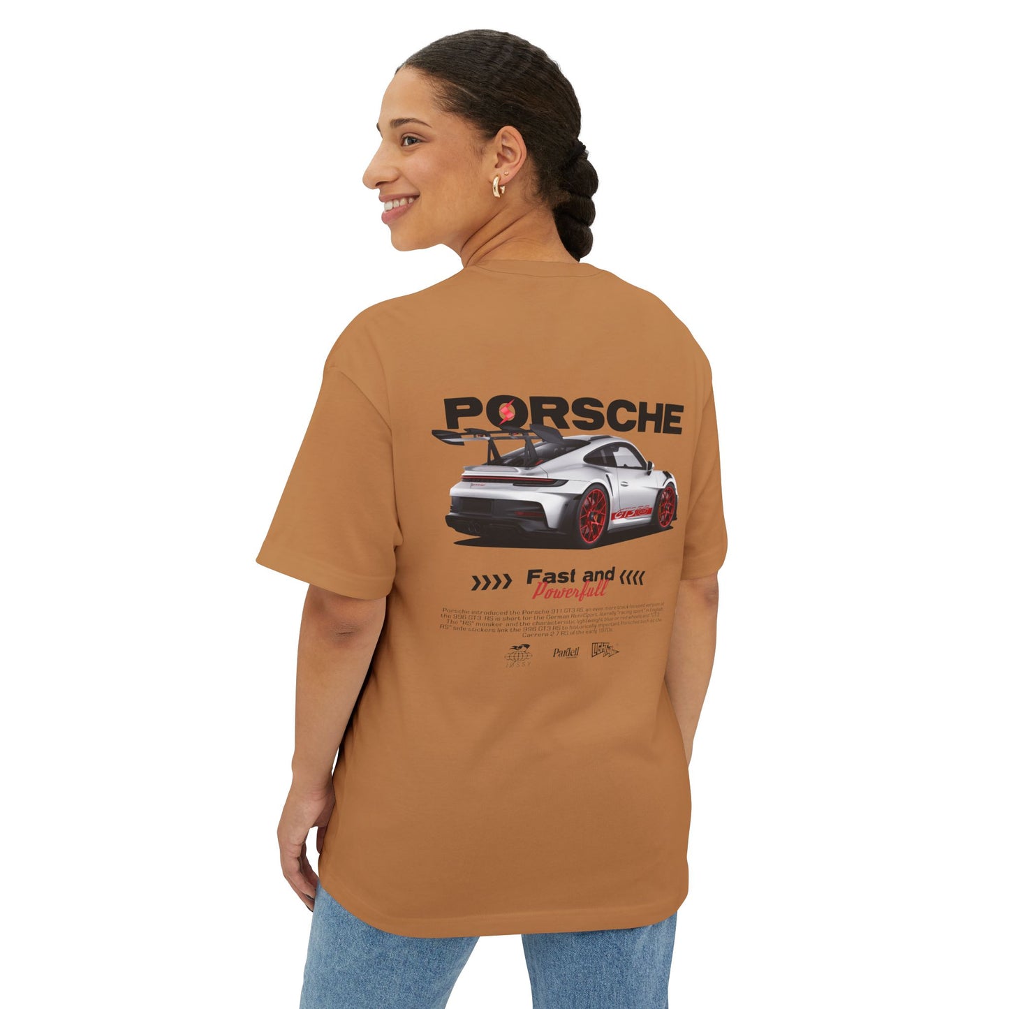 PORSCHE 911 - Unisex Heavyweight Oversized T-Shirt