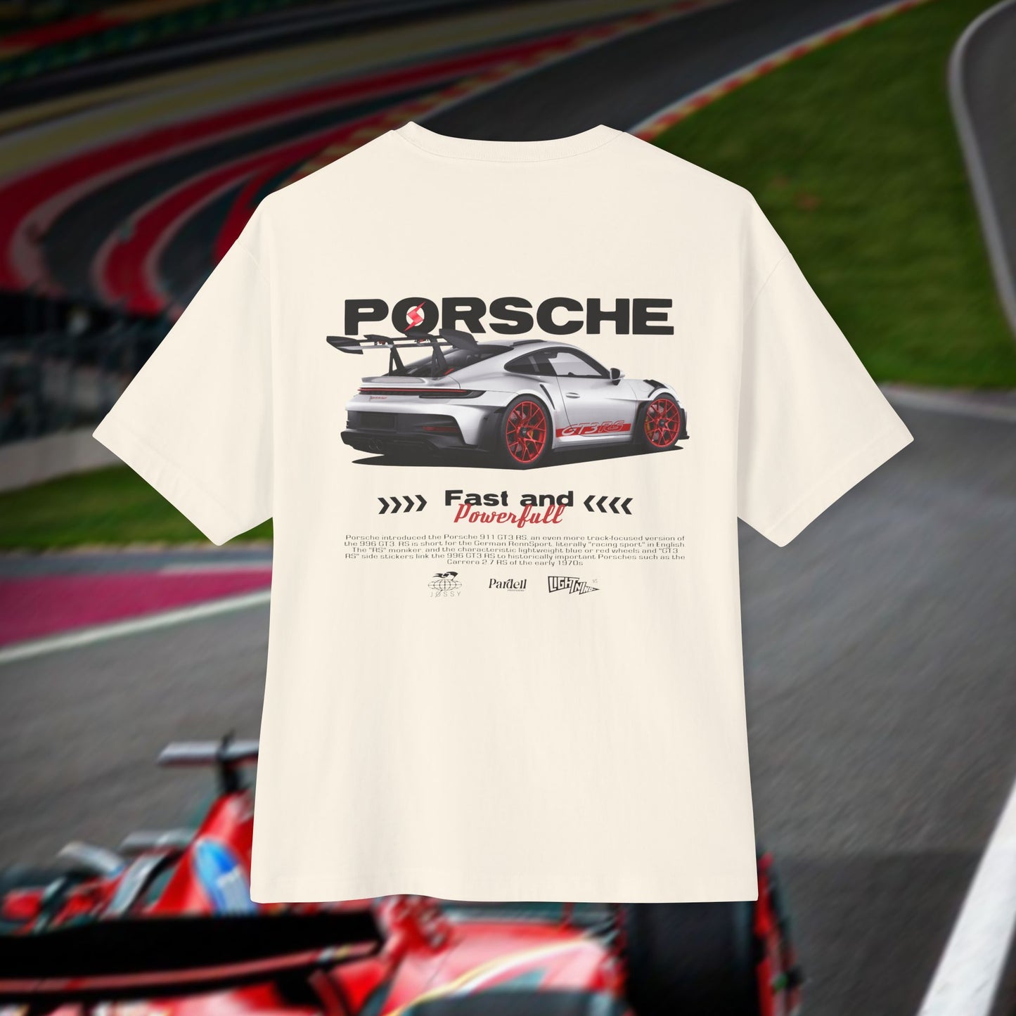 PORSCHE 911 - Unisex Heavyweight Oversized T-Shirt