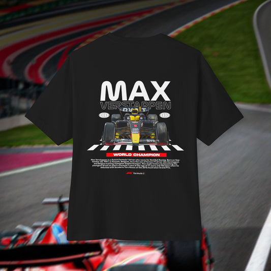 Max Verstappen - Unisex Heavyweight Oversized T-Shirt