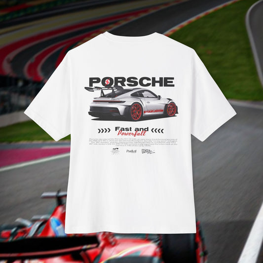 PORSCHE 911 - Unisex Heavyweight Oversized T-Shirt