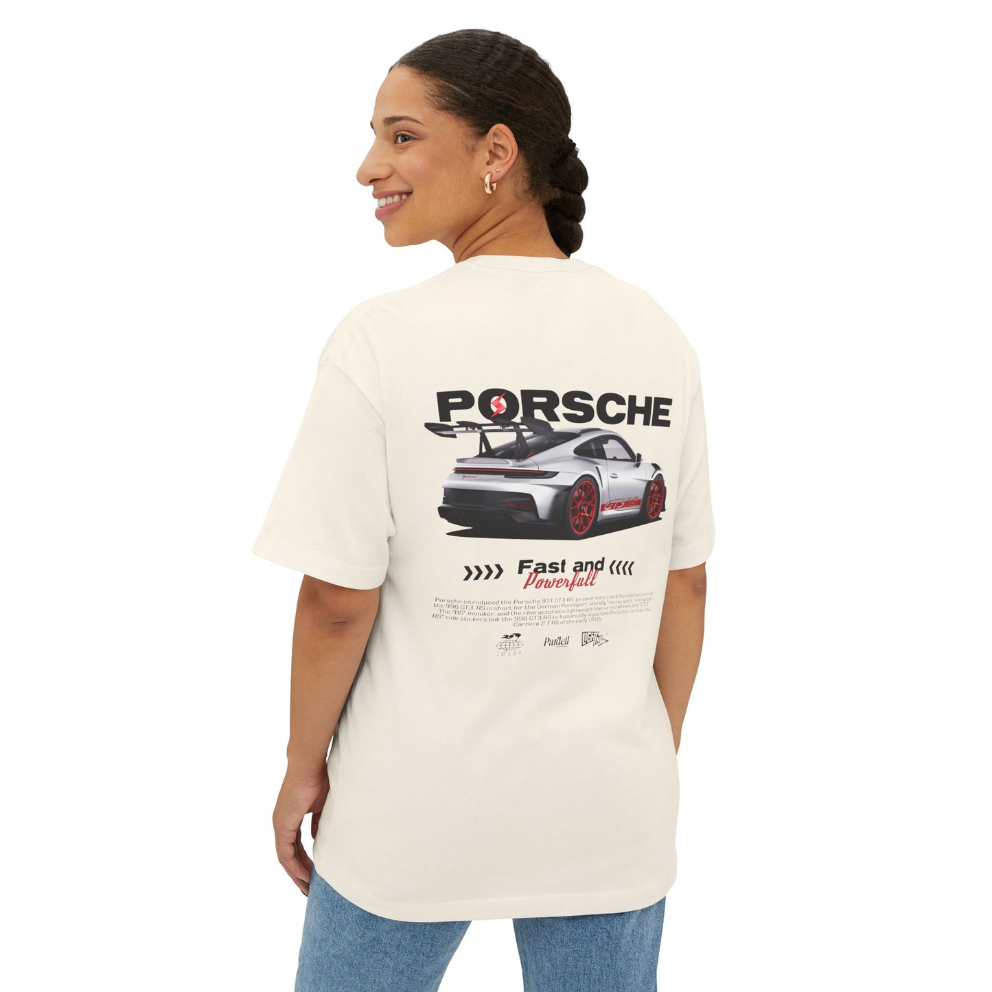 PORSCHE 911 - Unisex Heavyweight Oversized T-Shirt