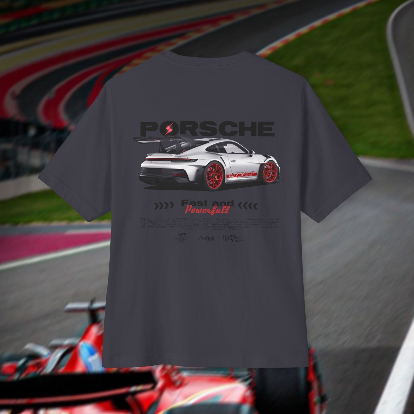 PORSCHE 911 - Unisex Heavyweight Oversized T-Shirt