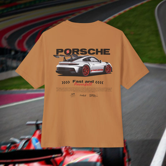 PORSCHE 911 - Unisex Heavyweight Oversized T-Shirt