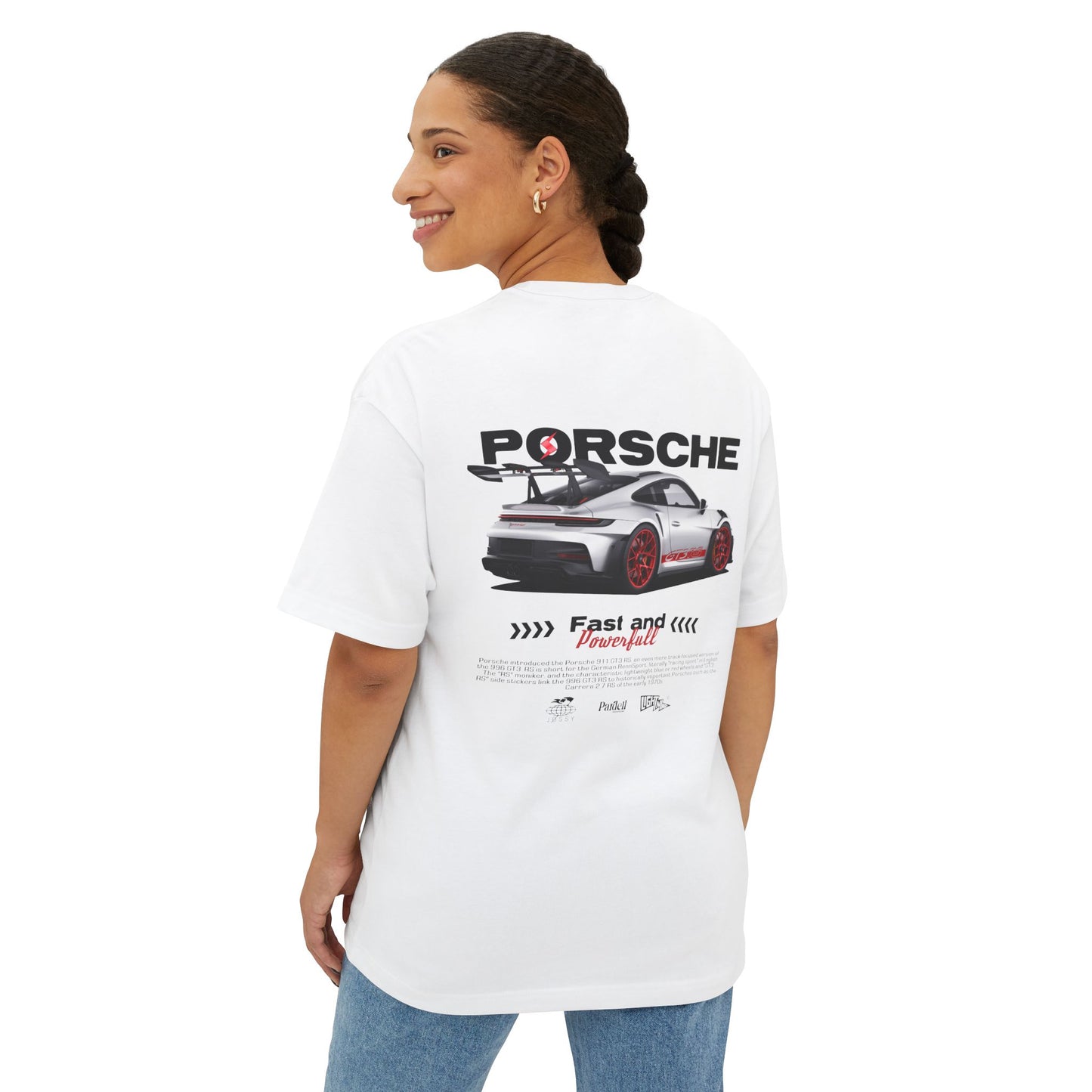 PORSCHE 911 - Unisex Heavyweight Oversized T-Shirt