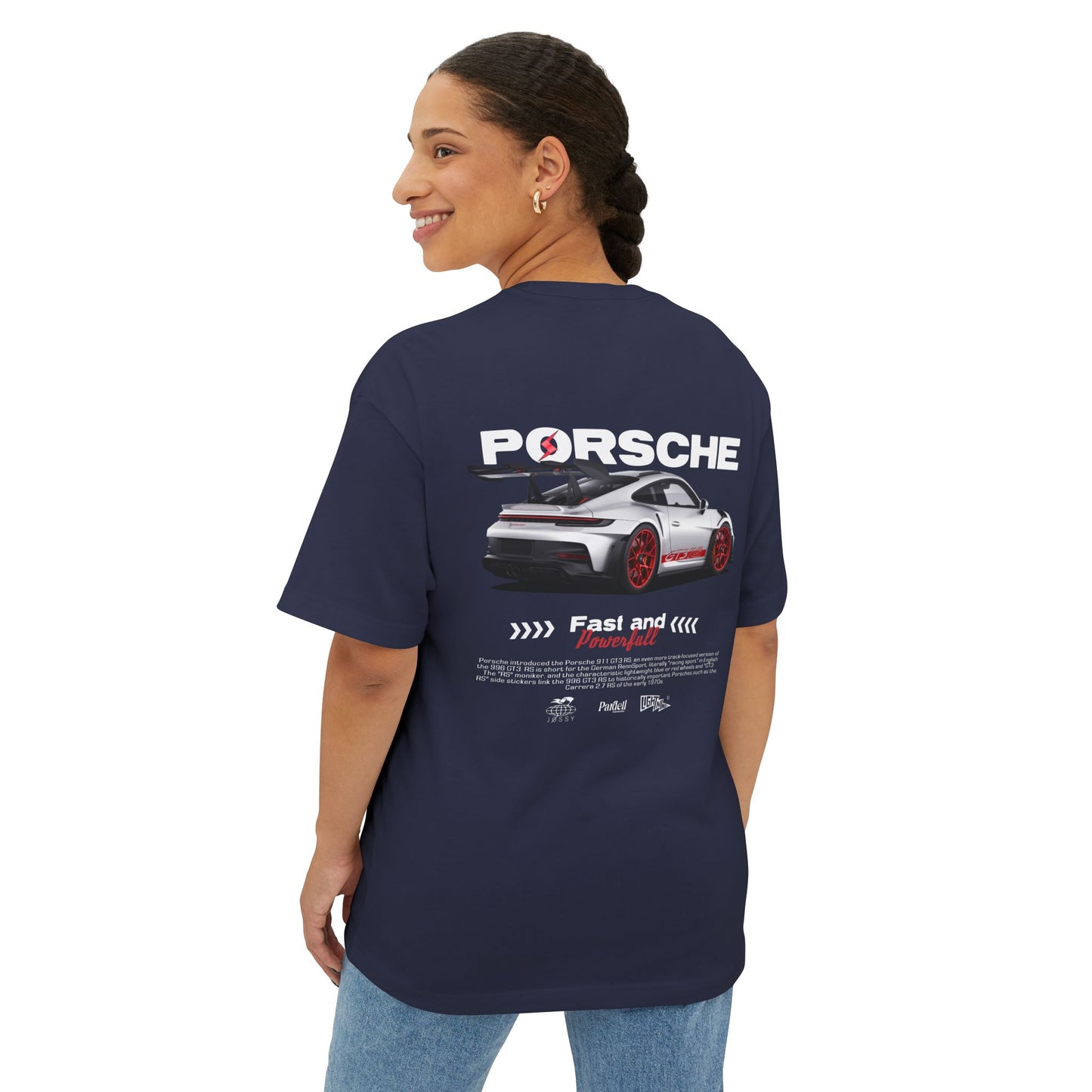 PORSCHE 911 - Unisex Heavyweight Oversized T-Shirt