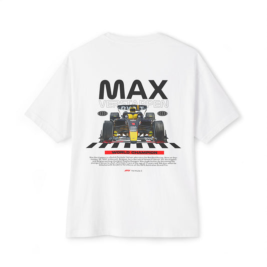 Max Verstappen - Unisex Heavyweight Oversized T-Shirt
