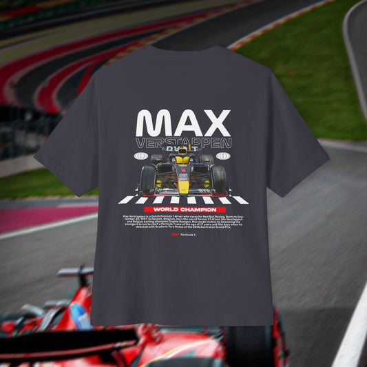 Max Verstappen - Unisex Heavyweight Oversized T-Shirt