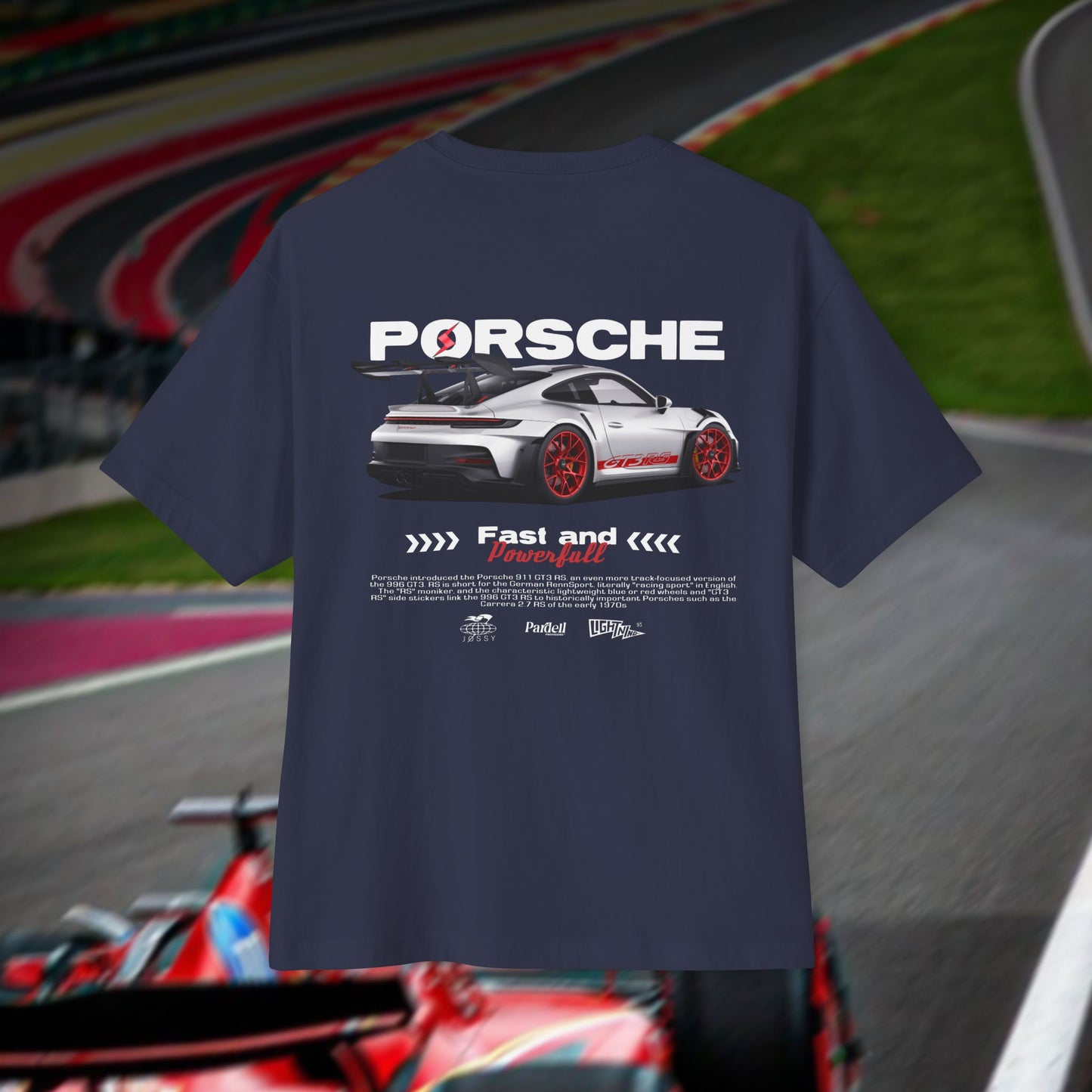 PORSCHE 911 - Unisex Heavyweight Oversized T-Shirt