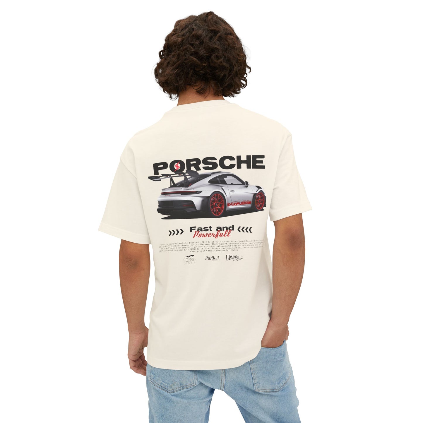 PORSCHE 911 - Unisex Heavyweight Oversized T-Shirt